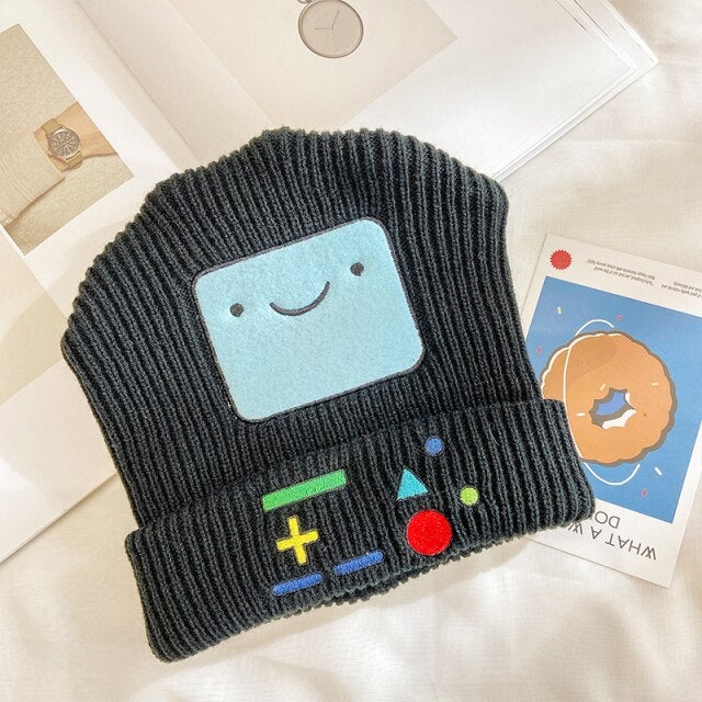 Colourful BMO Robot Beanie Hat-Kawaii Dream