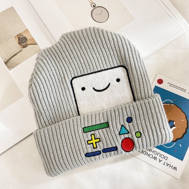 Colourful BMO Robot Beanie Hat-Kawaii Dream