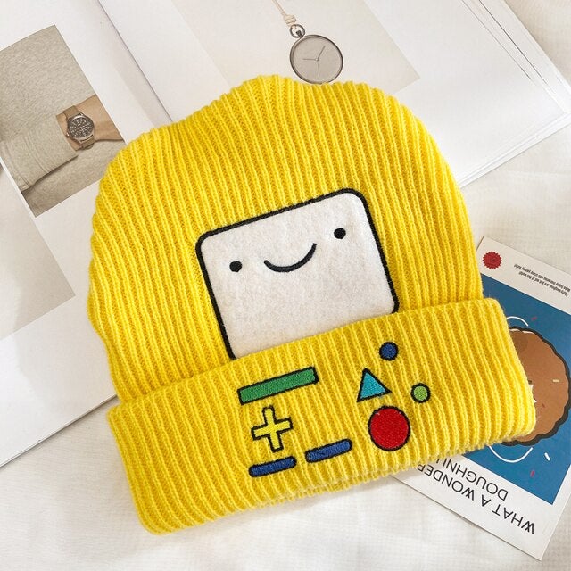 Colourful BMO Robot Beanie Hat-Kawaii Dream