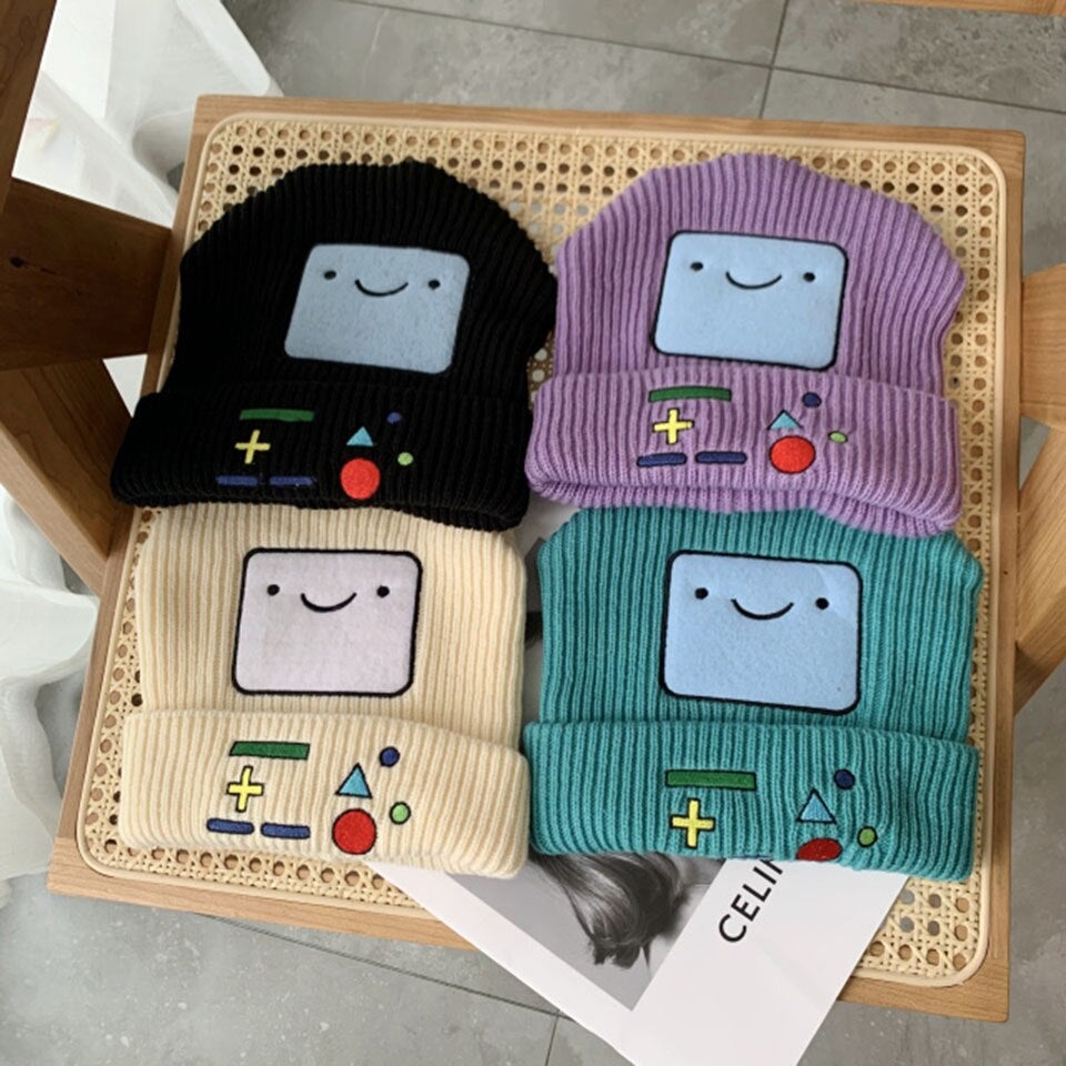 Colourful BMO Robot Beanie Hat-Kawaii Dream