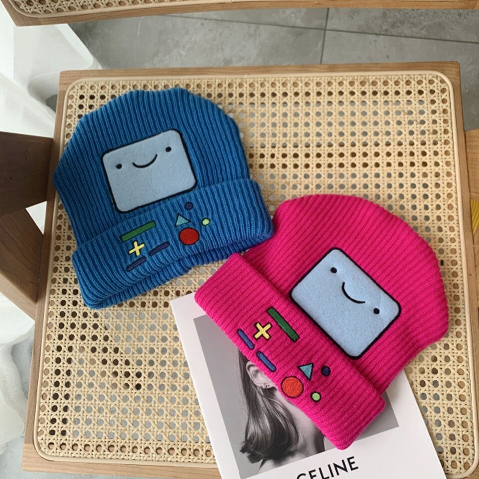 Colourful BMO Robot Beanie Hat-Kawaii Dream