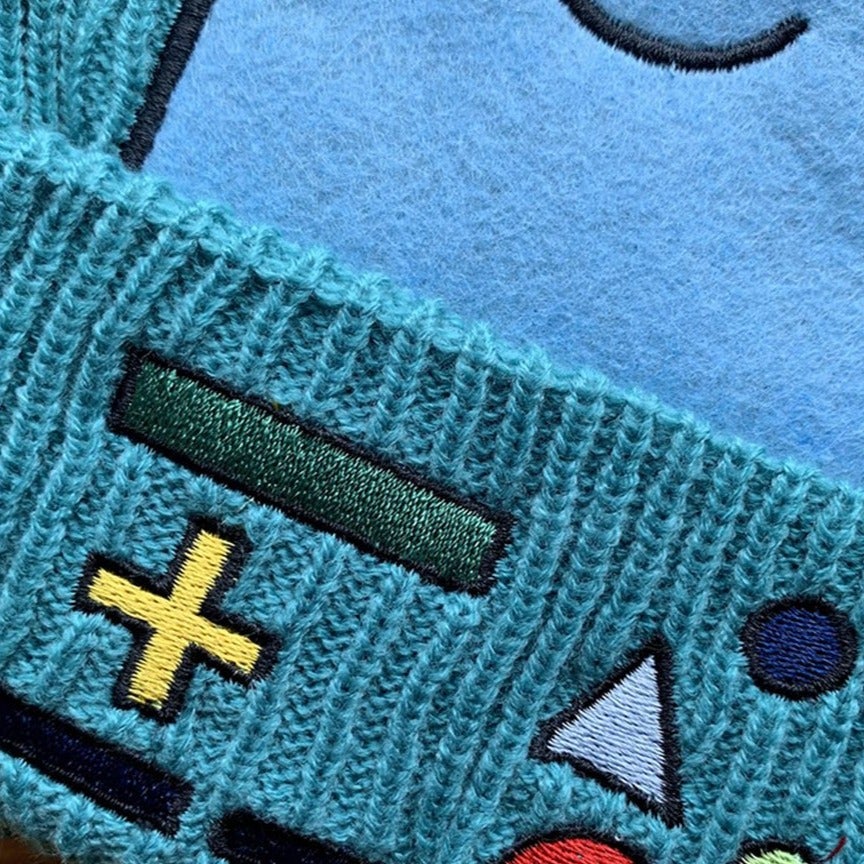Colourful BMO Robot Beanie Hat-Kawaii Dream