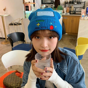 Colourful BMO Robot Beanie Hat-Kawaii Dream