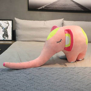 Colourful Sleeping Elephant Plushies - Limited Stock-Kawaii Dream