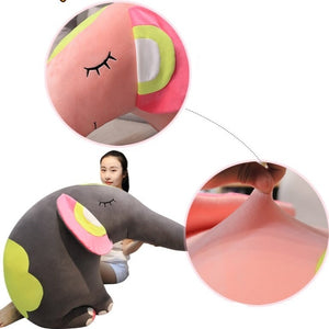 Colourful Sleeping Elephant Plushies - Limited Stock-Kawaii Dream