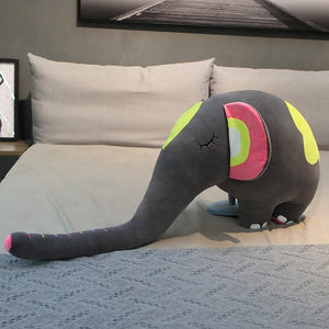 Colourful Sleeping Elephant Plushies - Limited Stock-Kawaii Dream