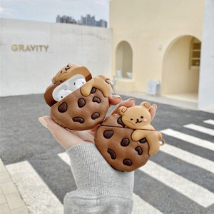 Cookie Bear Airpods Case (1&2&Pro)-Kawaii Dream