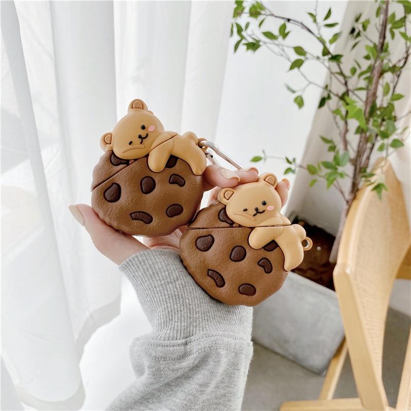 Cookie Bear Airpods Case (1&2&Pro)-Kawaii Dream