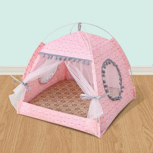 Cool Breezy Tent Cat Bed-Kawaii Dream