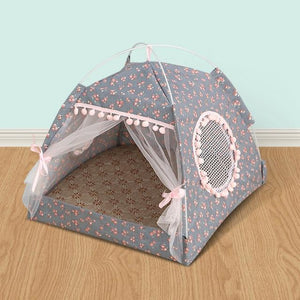 Cool Breezy Tent Cat Bed-Kawaii Dream