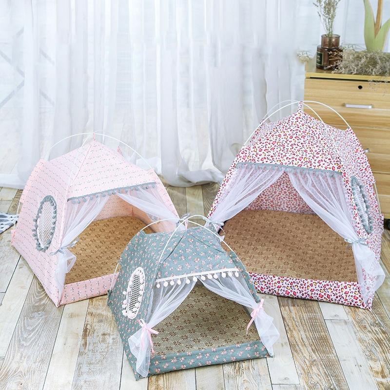 Cool Breezy Tent Cat Bed-Kawaii Dream