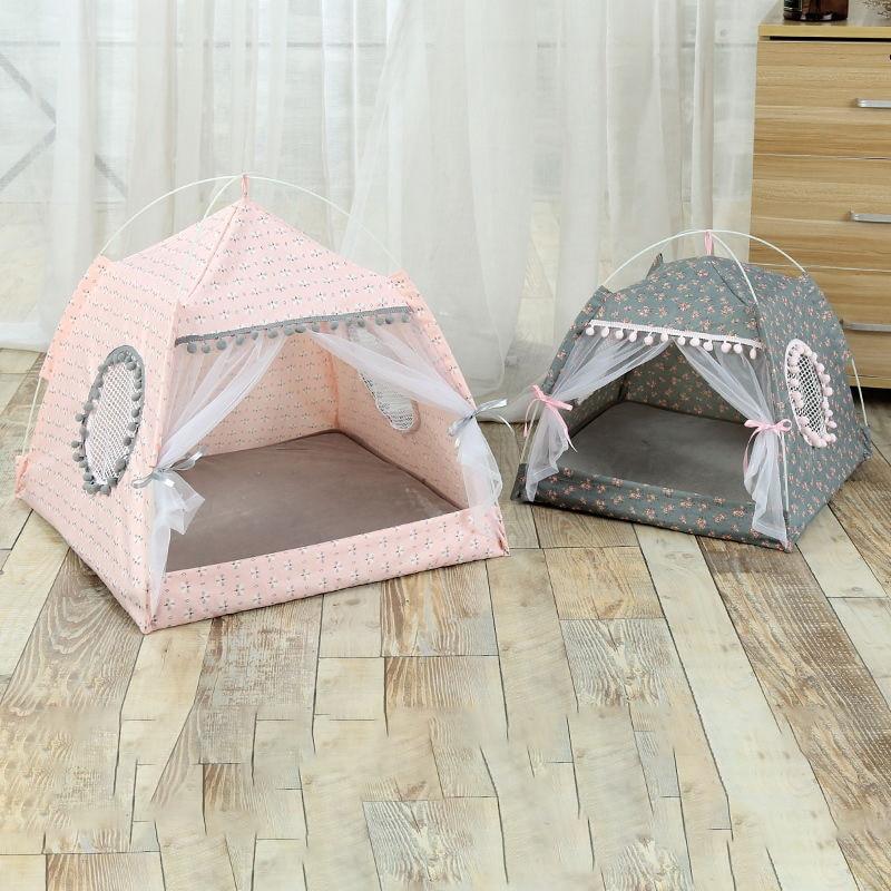 Cool Breezy Tent Cat Bed-Kawaii Dream