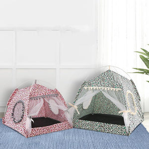 Cool Breezy Tent Cat Bed-Kawaii Dream