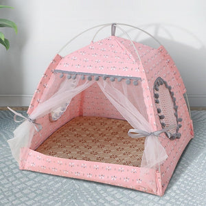 Cool Breezy Tent Cat Bed-Kawaii Dream