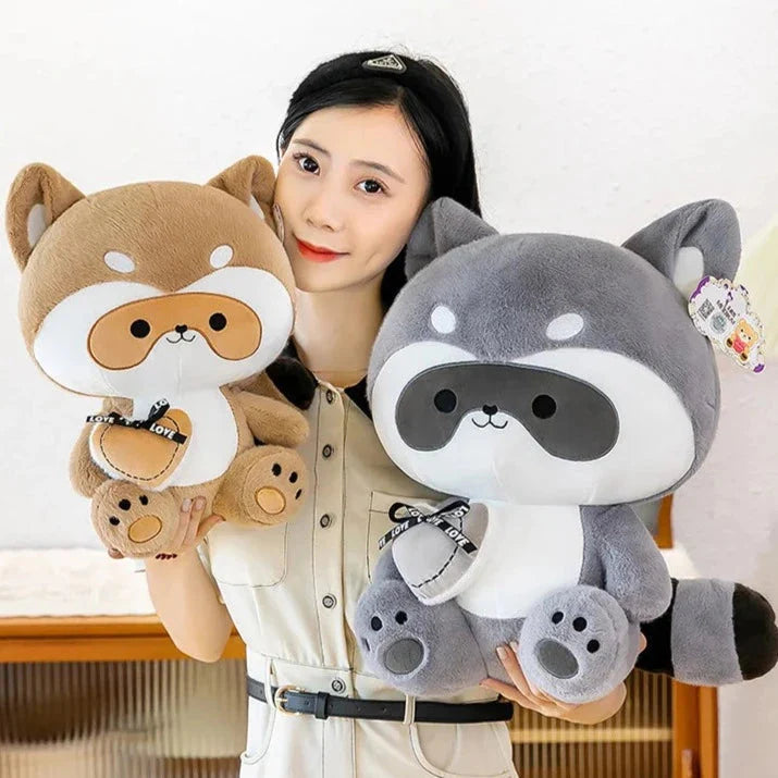 Coonie and Goonie the Raccoon Plushie Buddies-Kawaii Dream