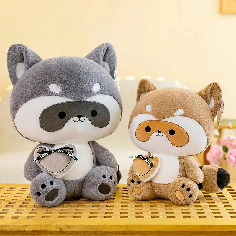 Coonie and Goonie the Raccoon Plushie Buddies-Kawaii Dream