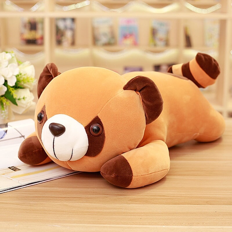 Cooper the Brown Raccoon Plushie-Kawaii Dream
