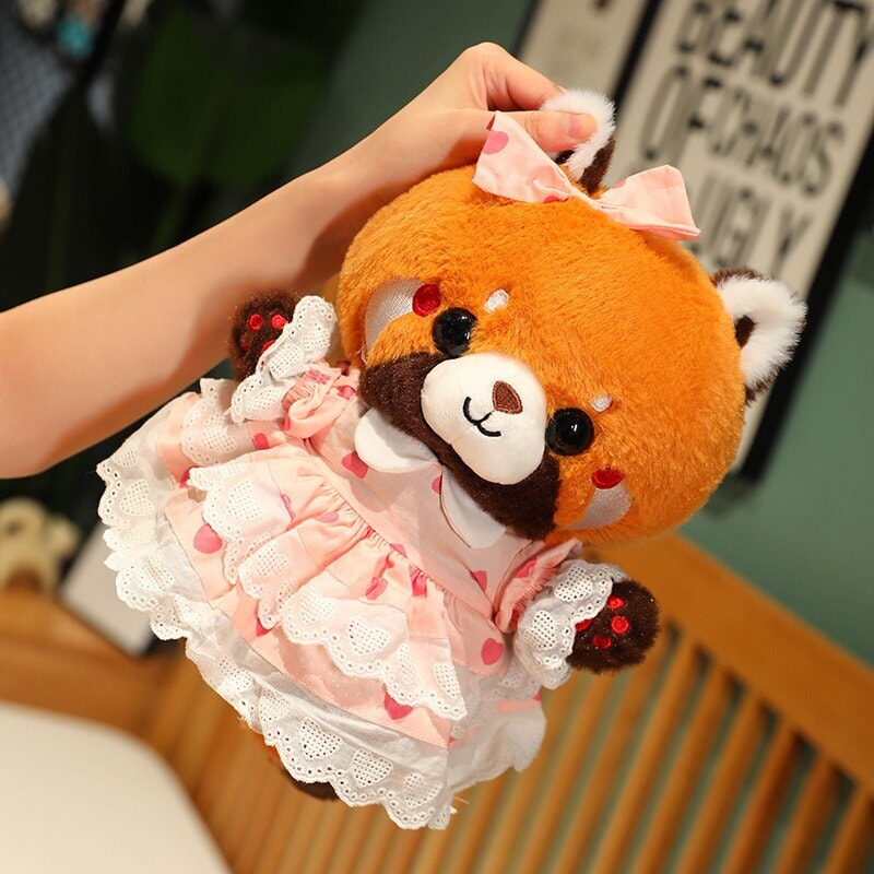 Cosplay Chai the Red Panda Plushie-Kawaii Dream