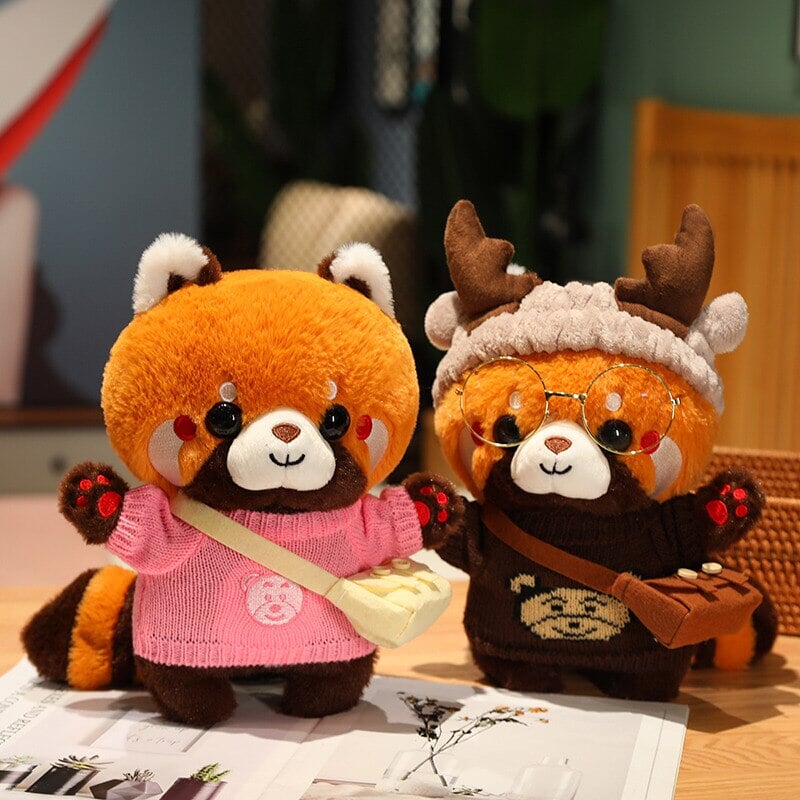 Cosplay Chai the Red Panda Plushie-Kawaii Dream