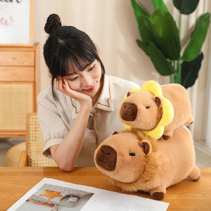 Cosplay Laying Capybara Animal Plush-Kawaii Dream