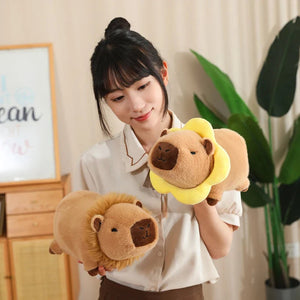 Cosplay Laying Capybara Animal Plush-Kawaii Dream