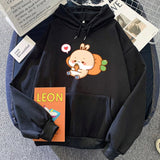 Cream Bunny Carrot Mobile Unisex Hoodies-Kawaii Dream