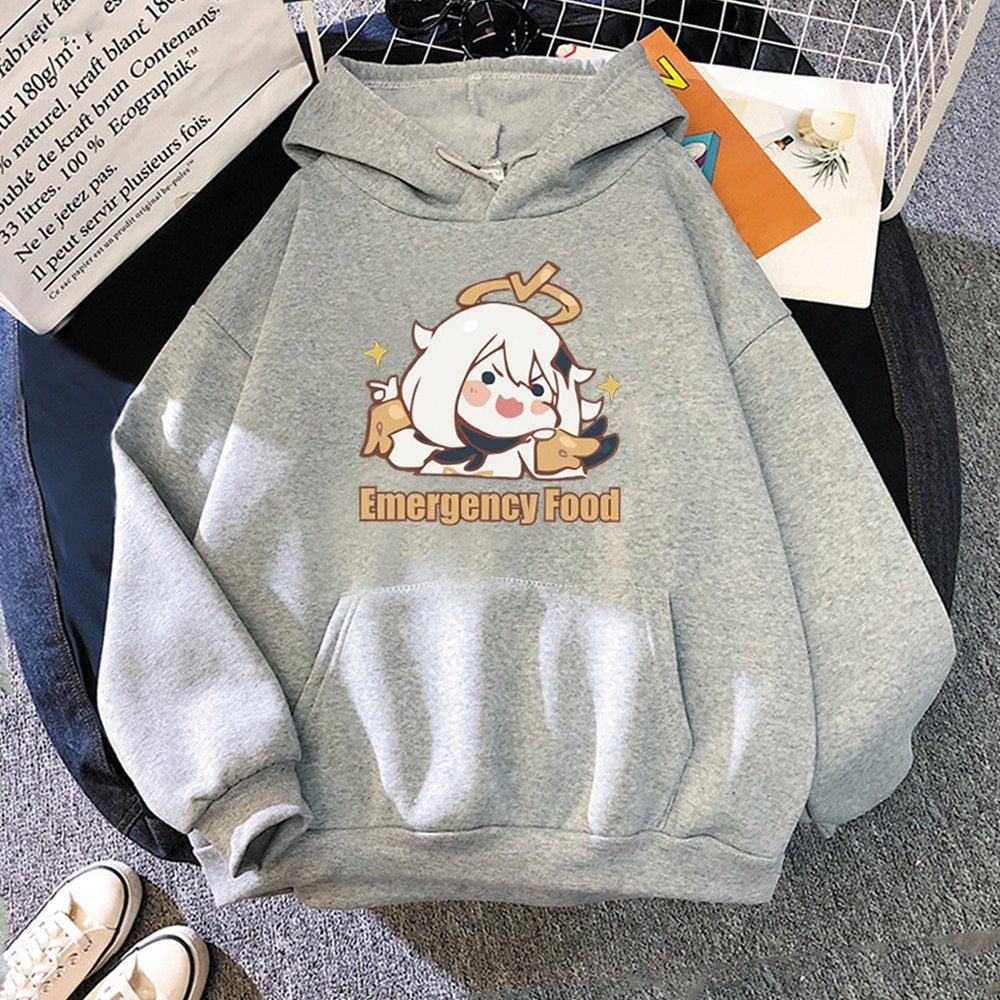 Cute Anime Emergency Food Hoodies-Kawaii Dream