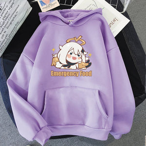 Cute Anime Emergency Food Hoodies-Kawaii Dream