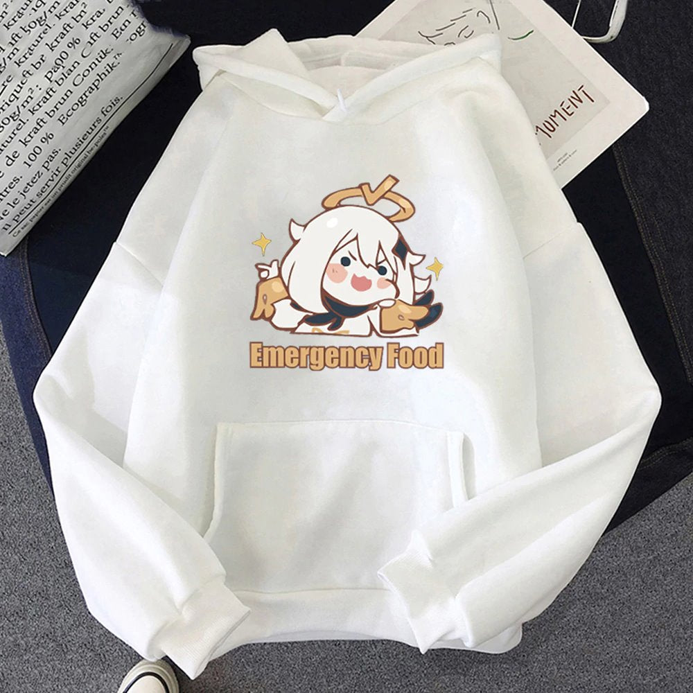 Cute Anime Emergency Food Hoodies-Kawaii Dream