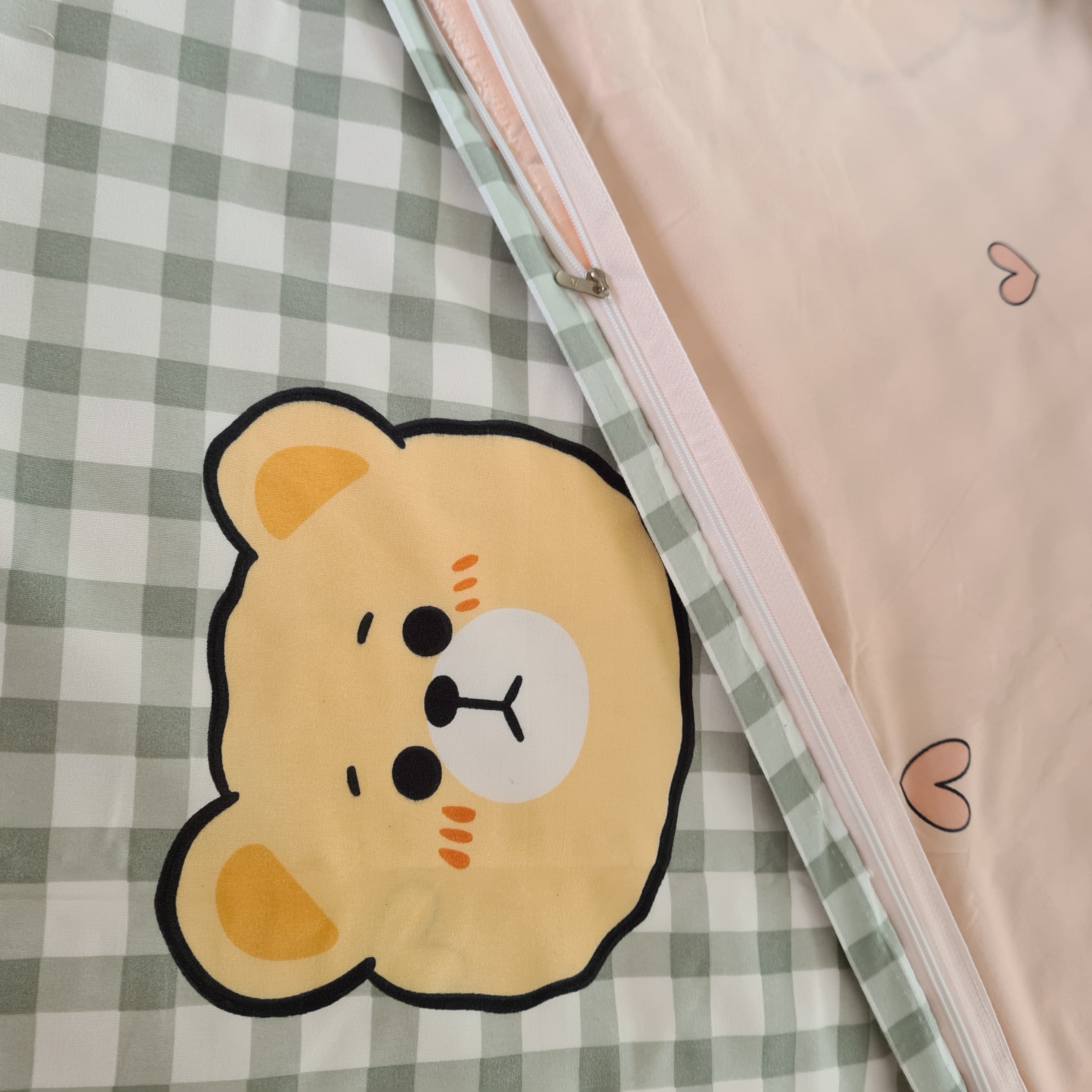 Cute Bear Print Bedding Set-Kawaii Dream