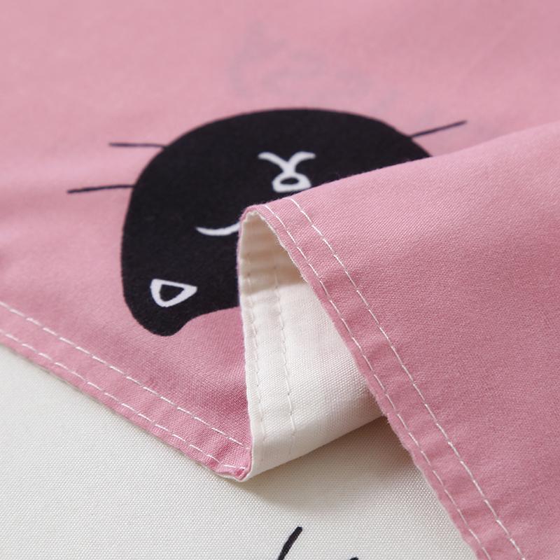 Cute Cat Print Bedding Set-Kawaii Dream