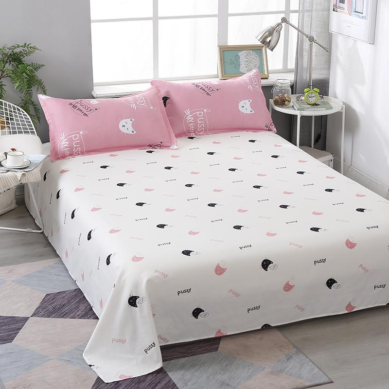 Cute Cat Print Bedding Set-Kawaii Dream