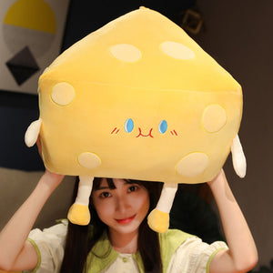 Cute Cheese Block Plushie-Kawaii Dream