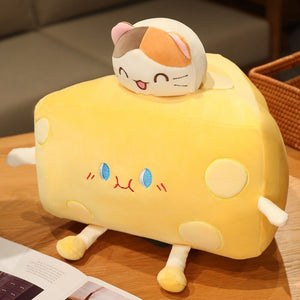 Cute Cheese Block Plushie-Kawaii Dream