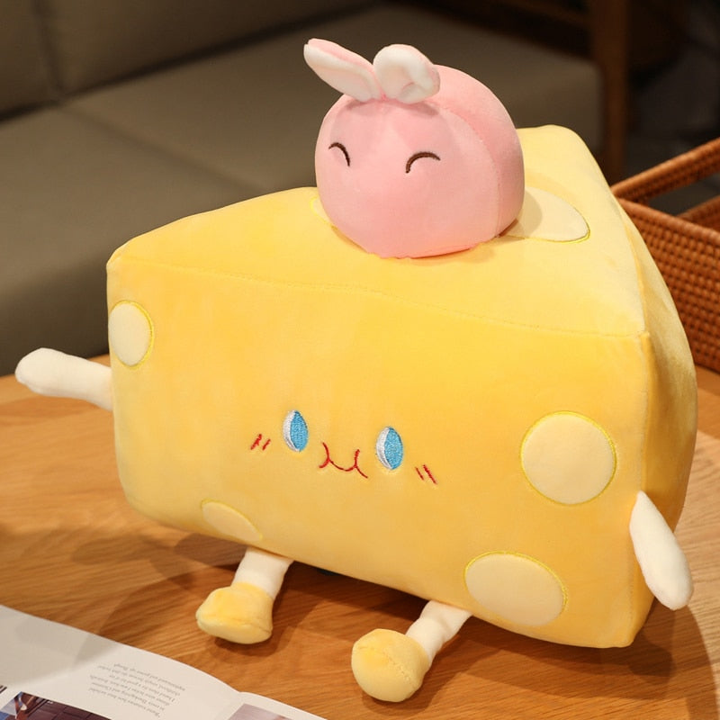 Cute Cheese Block Plushie-Kawaii Dream