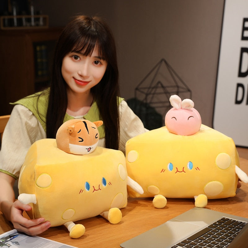 Cute Cheese Block Plushie-Kawaii Dream