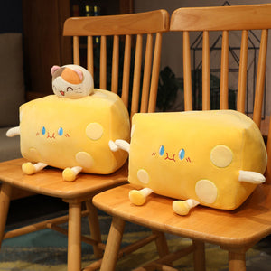 Cute Cheese Block Plushie-Kawaii Dream