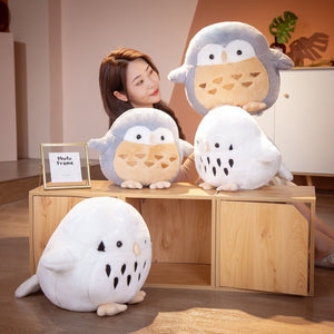 Cute Chonky Owl Plushies-Kawaii Dream
