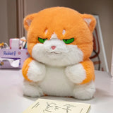 Cute Chubby Gray Ginger Cat Plushies-Kawaii Dream