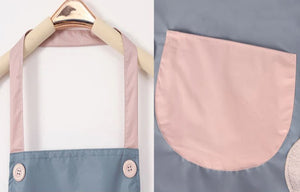 Cute Cow Print Waterproof Apron V2-Kawaii Dream