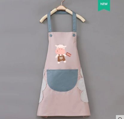 Cute Cow Print Waterproof Apron-Kawaii Dream