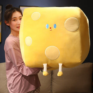 Cute Cube Cheese Block Plushie-Kawaii Dream