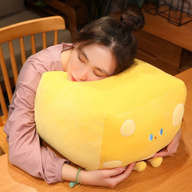 Cute Cube Cheese Block Plushie-Kawaii Dream