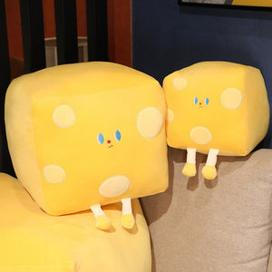 Cute Cube Cheese Block Plushie-Kawaii Dream