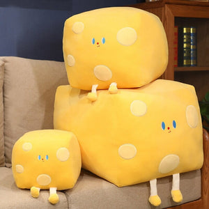 Cute Cube Cheese Block Plushie-Kawaii Dream