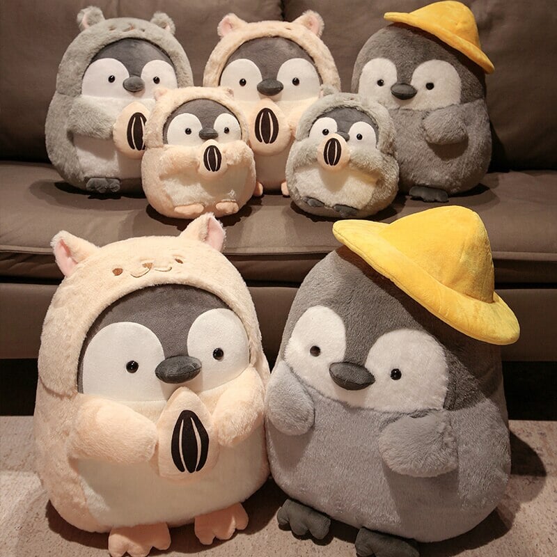 Cute Cuddly Penguin Plushie Family-Kawaii Dream