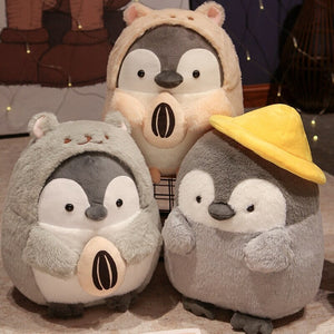 Cute Cuddly Penguin Plushie Family-Kawaii Dream
