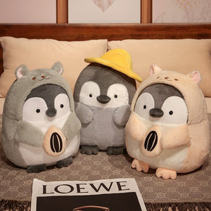 Cute Cuddly Penguin Plushie Family-Kawaii Dream