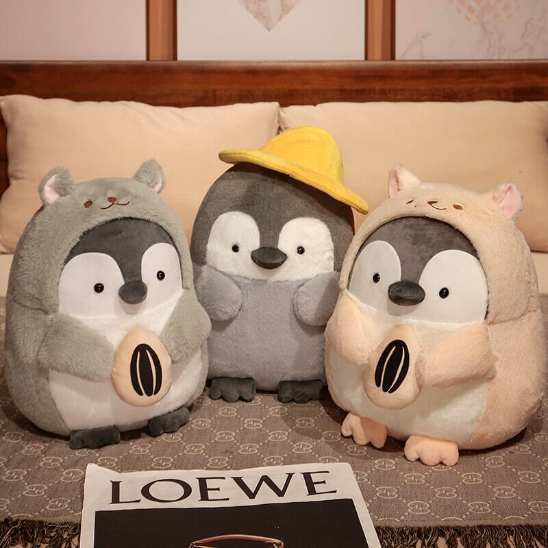 Cute Cuddly Penguin Plushie Family-Kawaii Dream