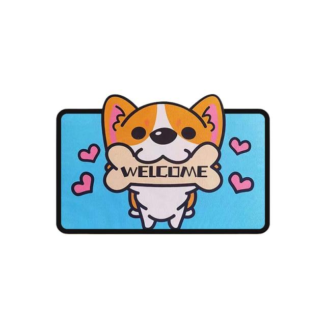 Cute Dog Bathroom Mat-Kawaii Dream